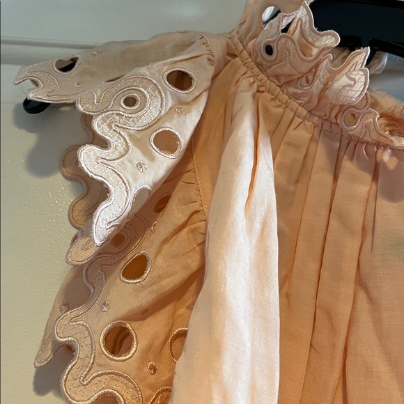 MAGALI PASCAL. Peach “Corinne” top. Size xs. NWOT - Picture 4 of 6